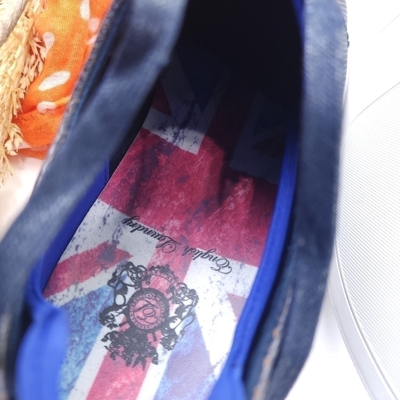 English Laundry Navy Leather Men's Loafer Sneakers Sz 9.5 - Picture 10 of 15